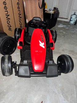 New 24V Electric Go Kart Kids Drift Kart Dual Motors for Ages 8-14 yrs