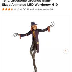 NEW In box Home Depot 15’ Scarecrow