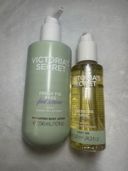 New Victoria secret lotion and oil set