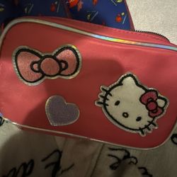 Cute Hello Kitty Travel Jewelry Case 