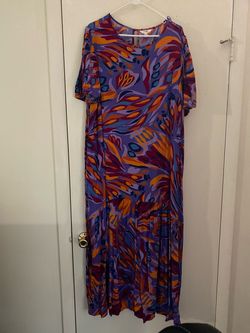 Lady’s Abstract Color Dress