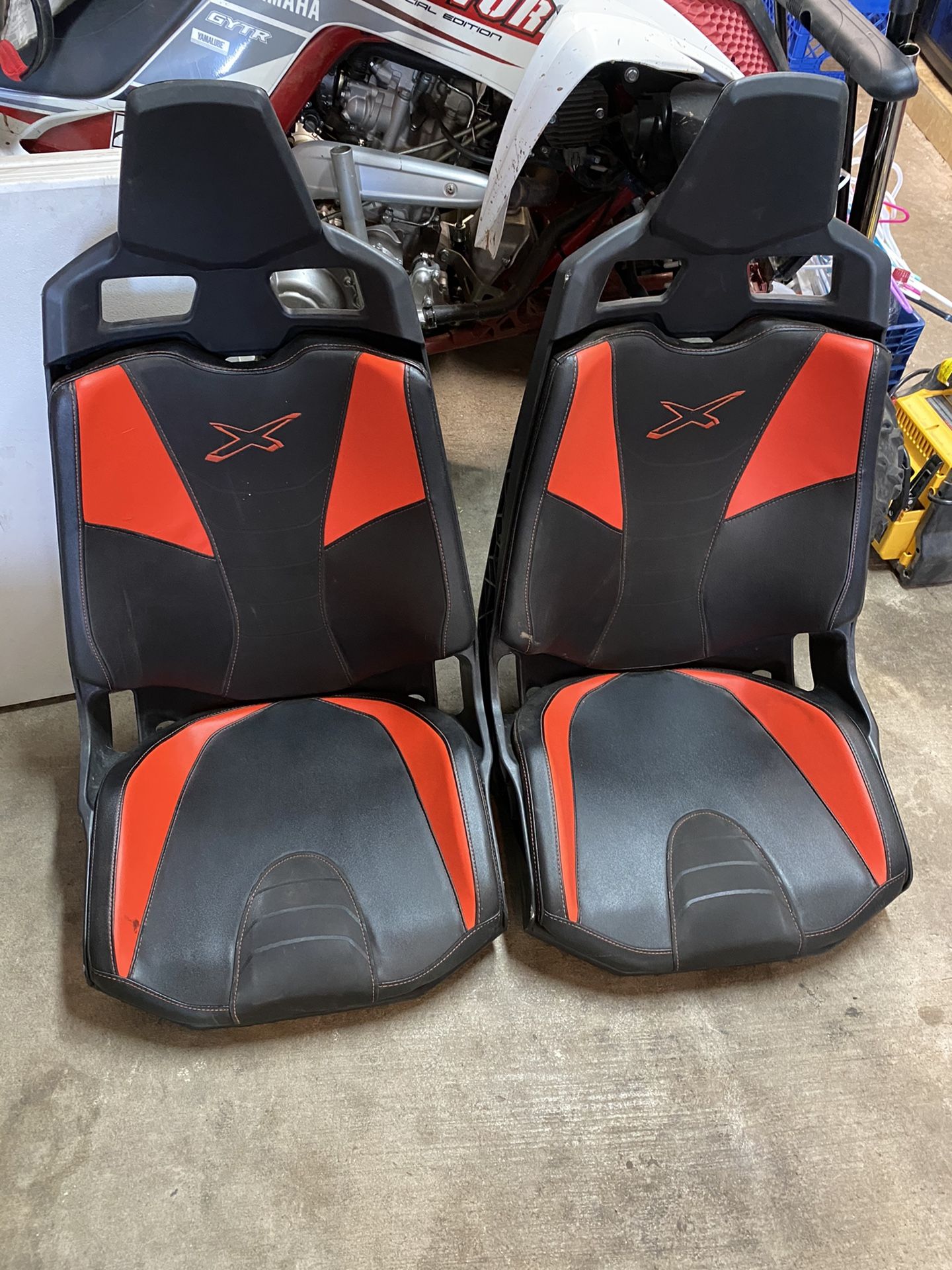 Can Am X3 Red Can Am Seats