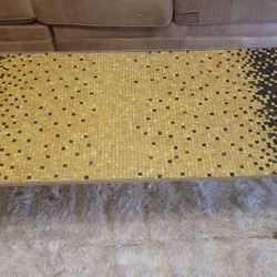 Pier one imports mosaic style coffee table and two side tables
