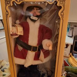 24 Inch Emmett Kelly Santa CLOWN