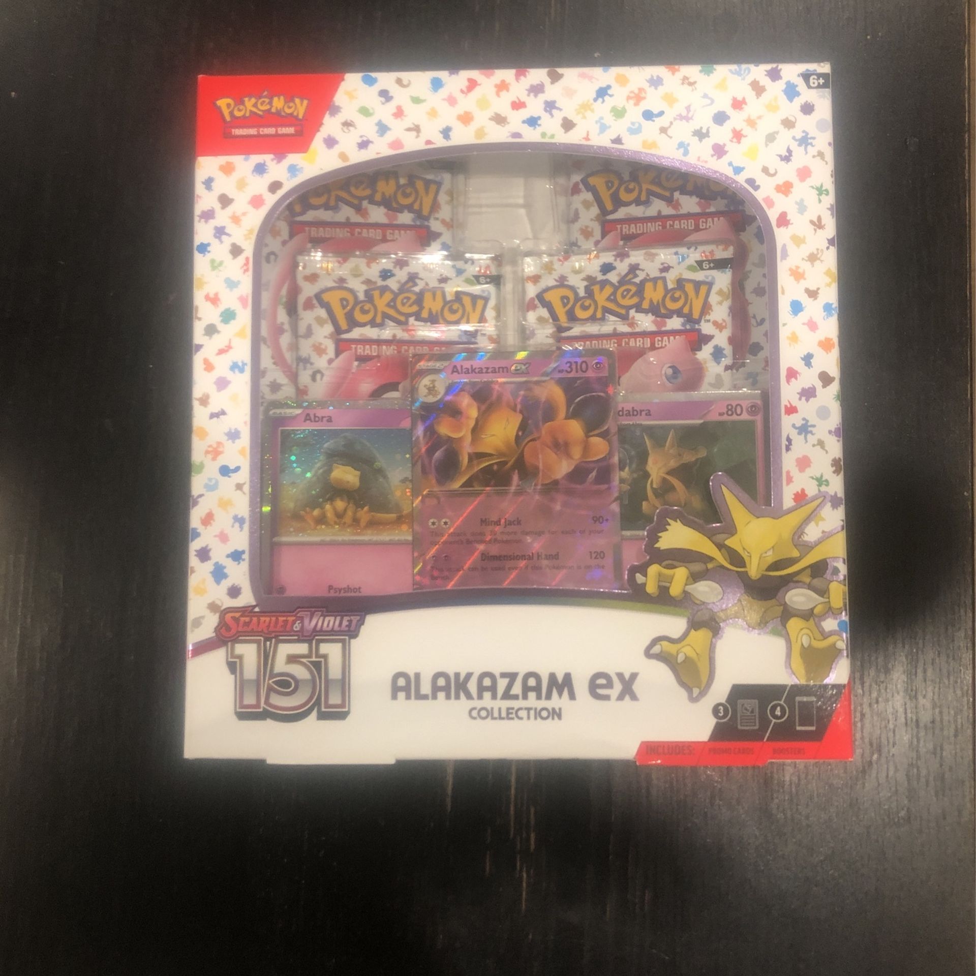 Pokemon 151 Alakazam EX Box