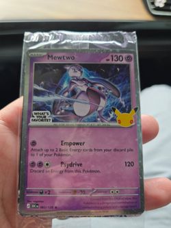 Pokémon Mewto Card
