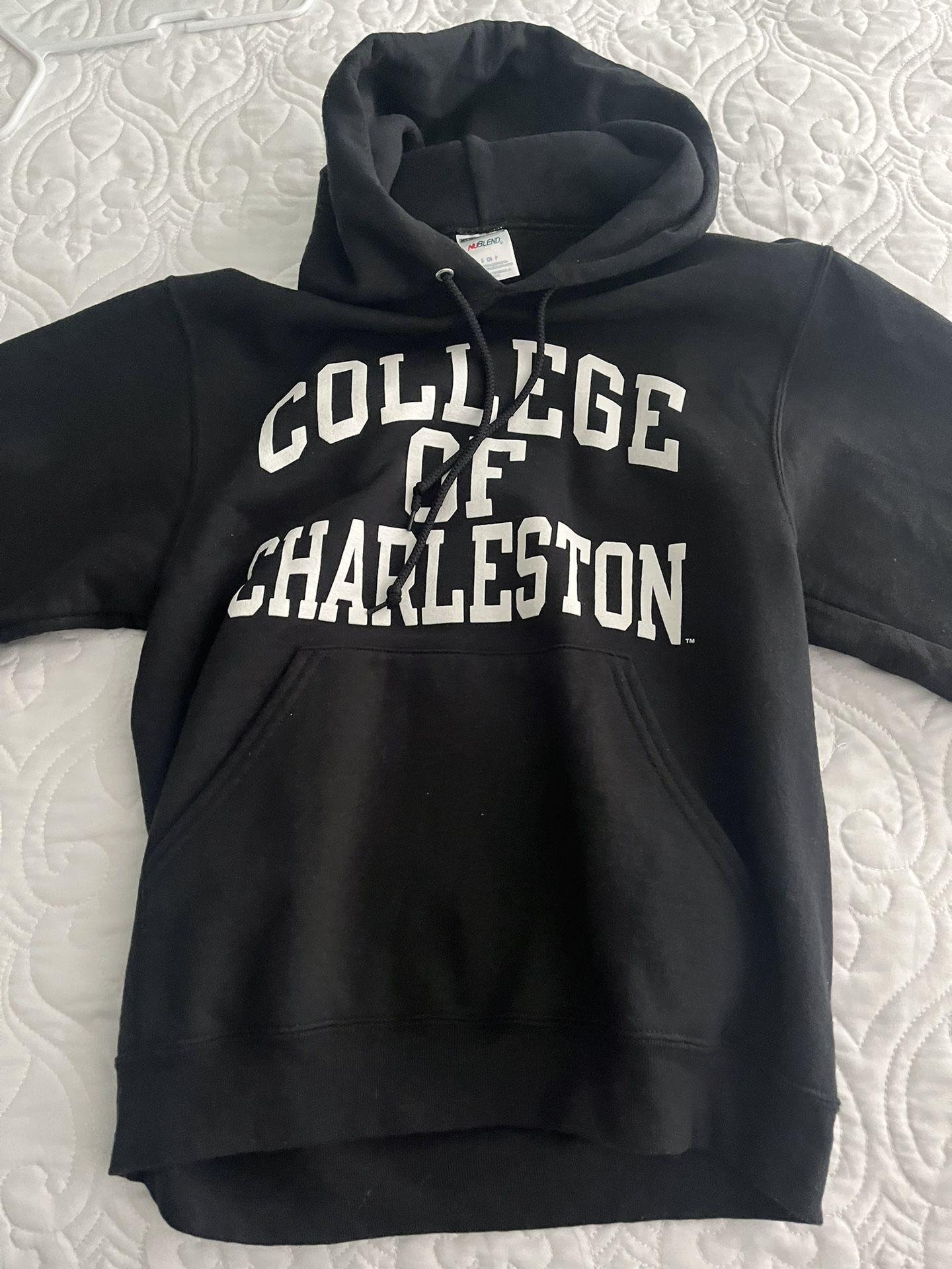 College of Charleston sweatshirt and T-shirt