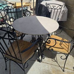 Metal Patio Table 