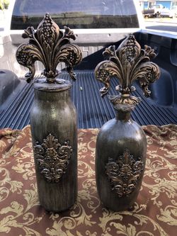 Handmade decorative bottles