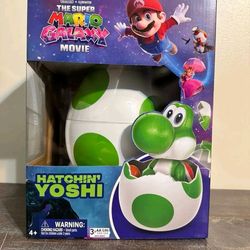 Hatchin yoshi, the super mario galaxy movie
