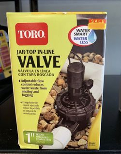 Toro 53709 1-Inch Jar Top Underground Sprinkler System