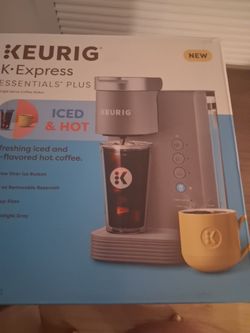 Hot and iced coffee