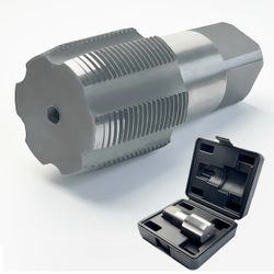 1-1/2"-11-1/2 NPT Pipe Tap, Precision Carbon Steel NPT Tap Set for Clean Accurate Threads, 1-1/2-11-1/2" NPT Tap, Perfect for Plumbers Mechanics DIYer