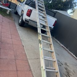Escalera de 36 pies de aluminio muy barata