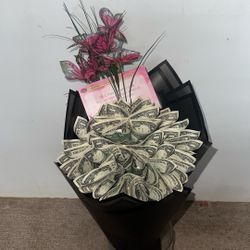 Money Flower Bouqet