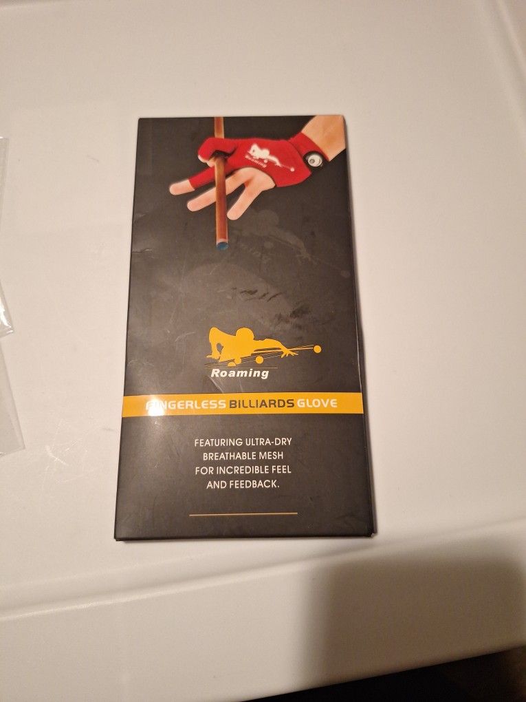 Fingerless Billiards/pool Glove