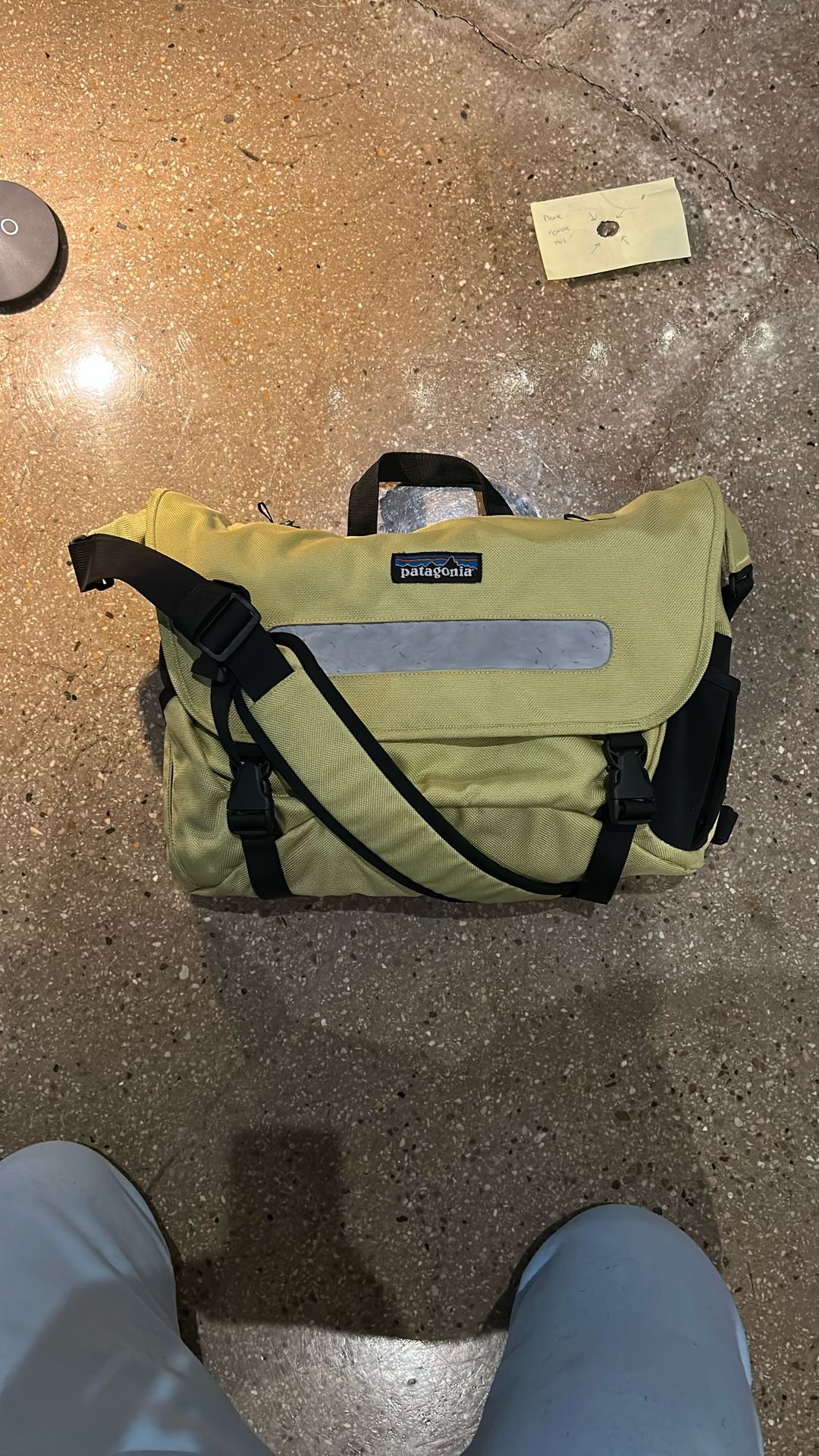 Patagonia Half Mass Messenger Bag - Light Green