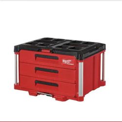 Milwaukee
PACKOUT 22 in. Modular 3-Drawer Tool Box with Metal Reinforced Corners