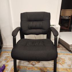 Black Arm Chair Fabric 