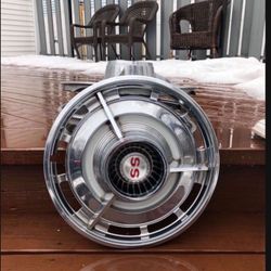 4 Classic 1963/1964 Chevrolet Chevy SS Belair Impala Hubcaps Wheel Cover Size 14 Inches 