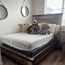 Full Size Wood Bed Frame
