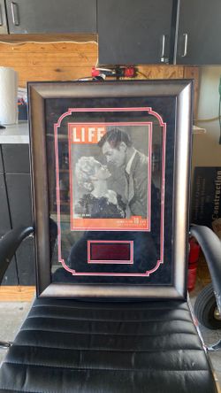 Autographed Life magazine cover