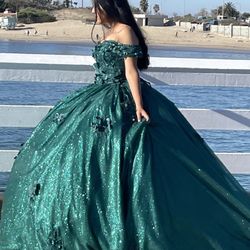Quinceañera Dress / Green 
