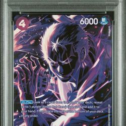 2025 ONE PIECE OP12-LEGACY OF THE MASTER 004 ZORO-JUUROU ALT ART PSA 10