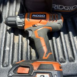 Rigid Drill & Battery