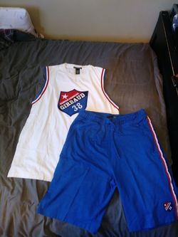 Vintage Marithé François Girbuad tank and shorts