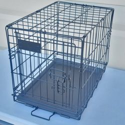 Single Door 18" Long  Extra Small Dog Crate Kennel Carrier