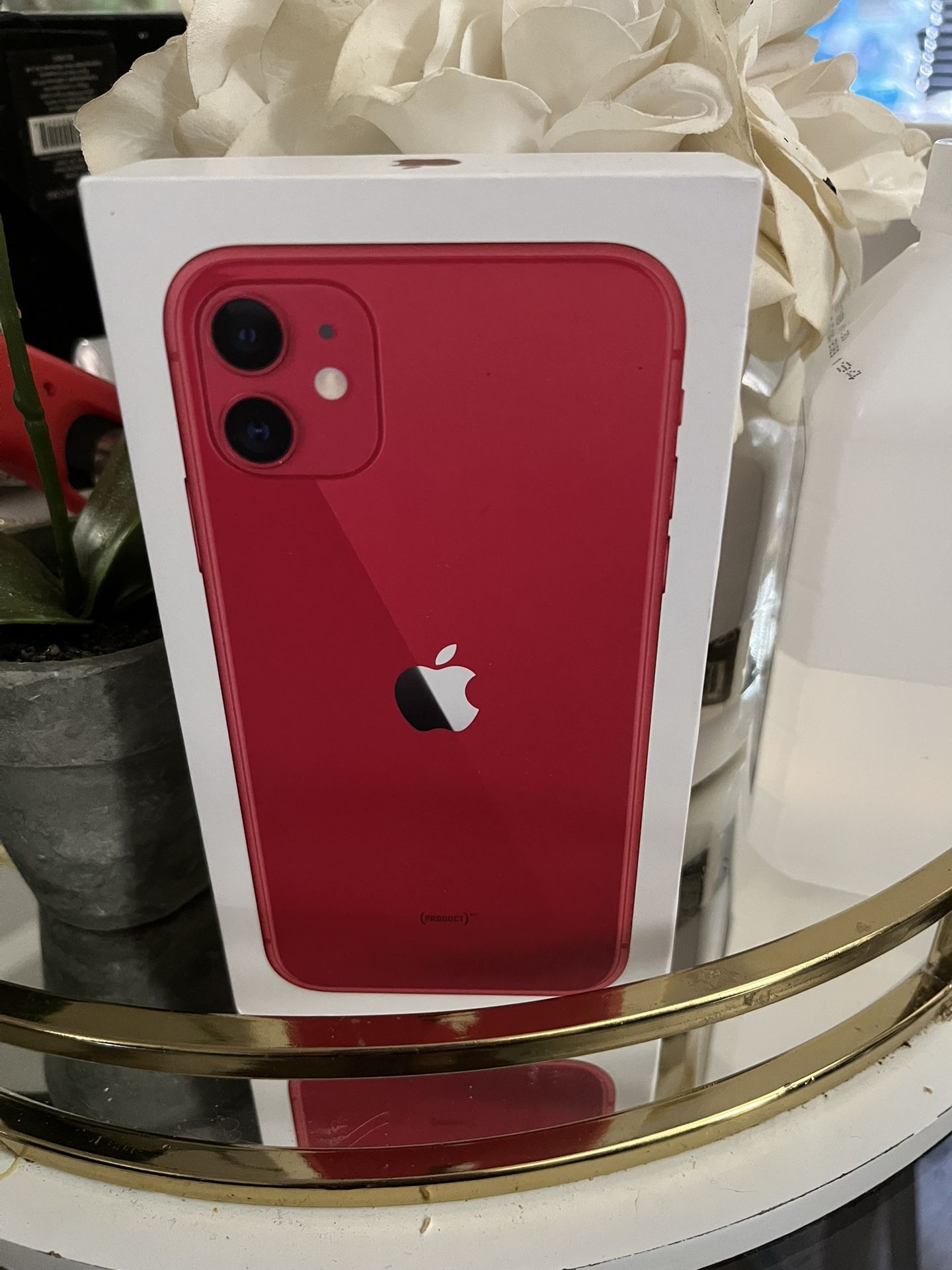 Red iPhone 12
