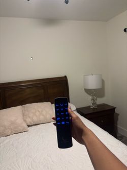 Bed with mattress that masssges and moves