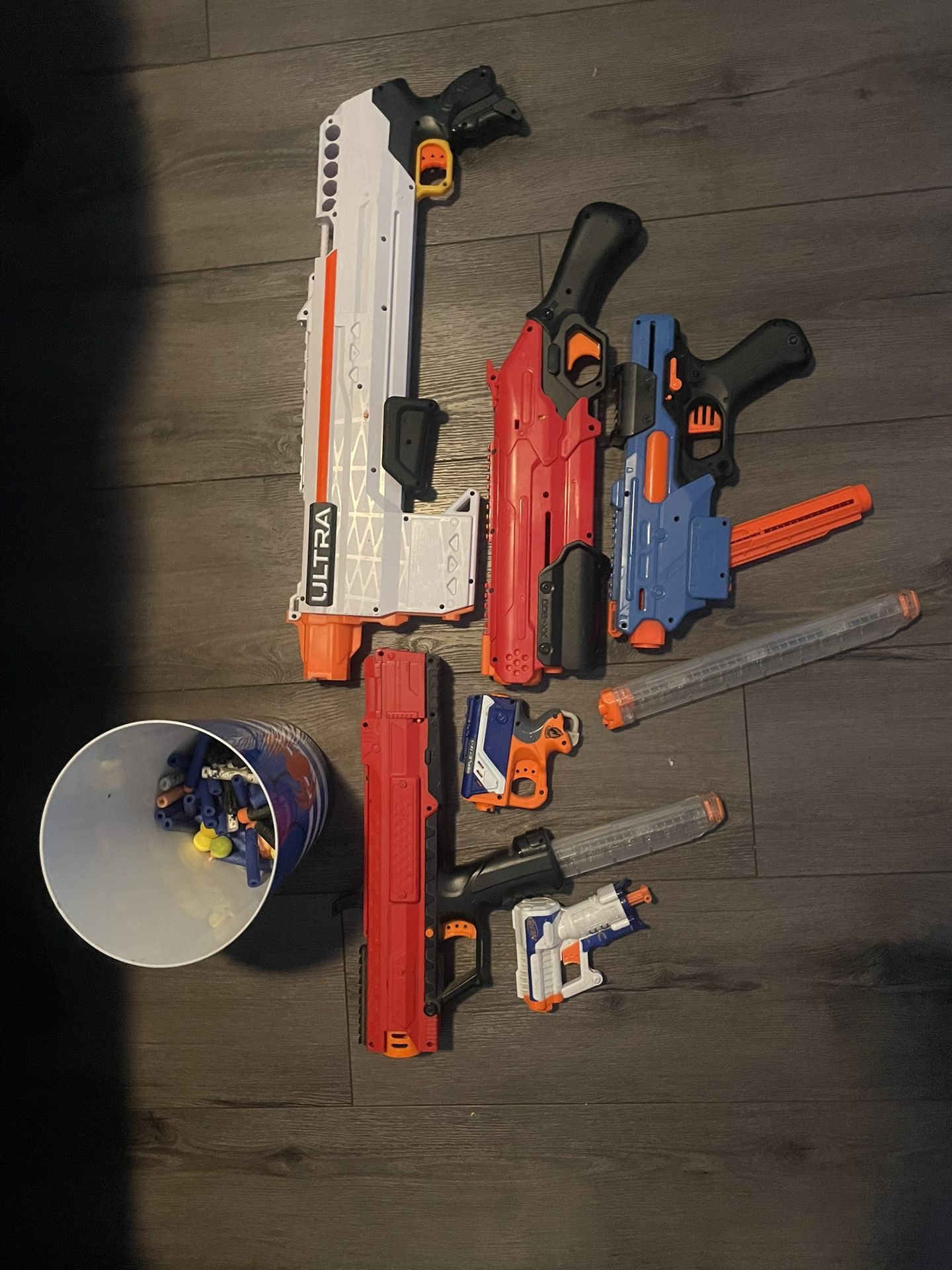 6 Nerf Guns Rivals/Ultra/Elite