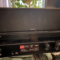 Sony Receiver With Speaker