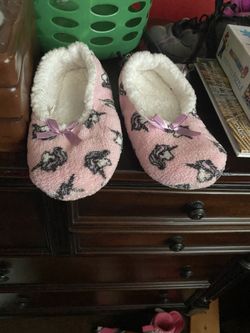 Slippers Slide On Soft Fuzzy 
