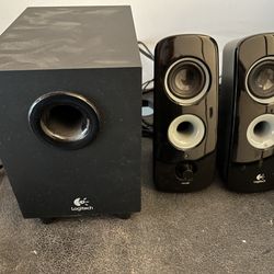 Logitech Z323 Speaker System - 60 Watt 360 Degree Sound 