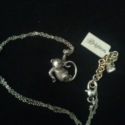 Brighton Monkey Necklace 