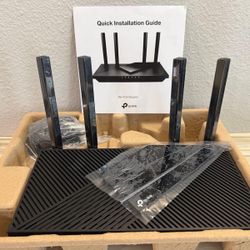 TP-Link Archer AX55 AX3000 Wi-Fi 6 Router with EasyMesh, USB 3.0 & HomeShield