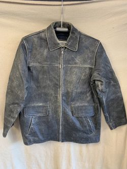 Men’s Leather Coat