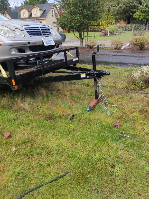 Snake River Car Trailer With Winch.