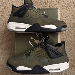 Size 12 (Pre owned, with box) - Air jordan 12 retro SE craft Olive