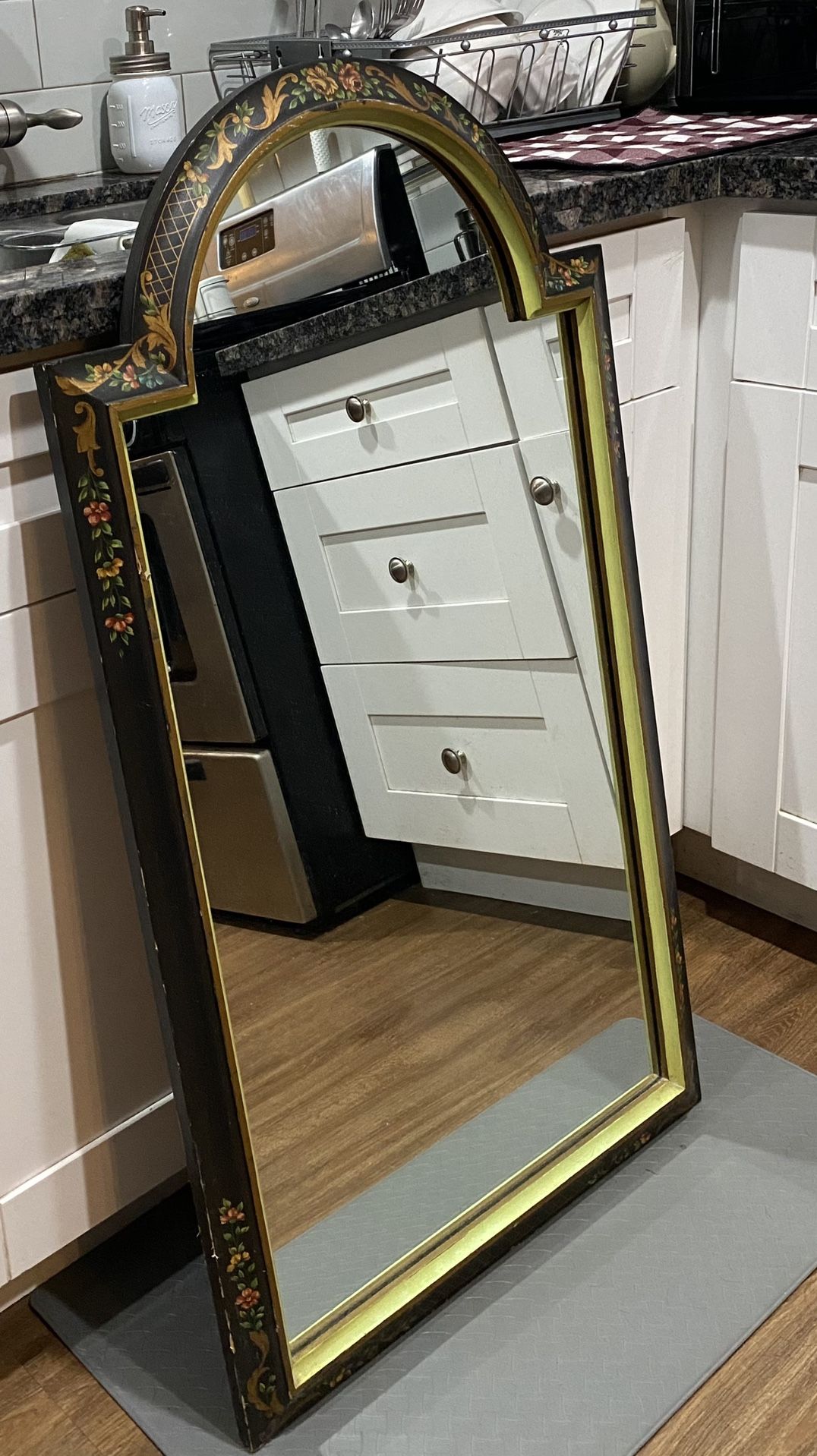 ANTIQUE WALL/MANTLE MIRROR 