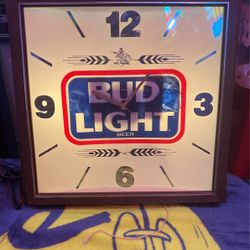Beer Clock Lighted