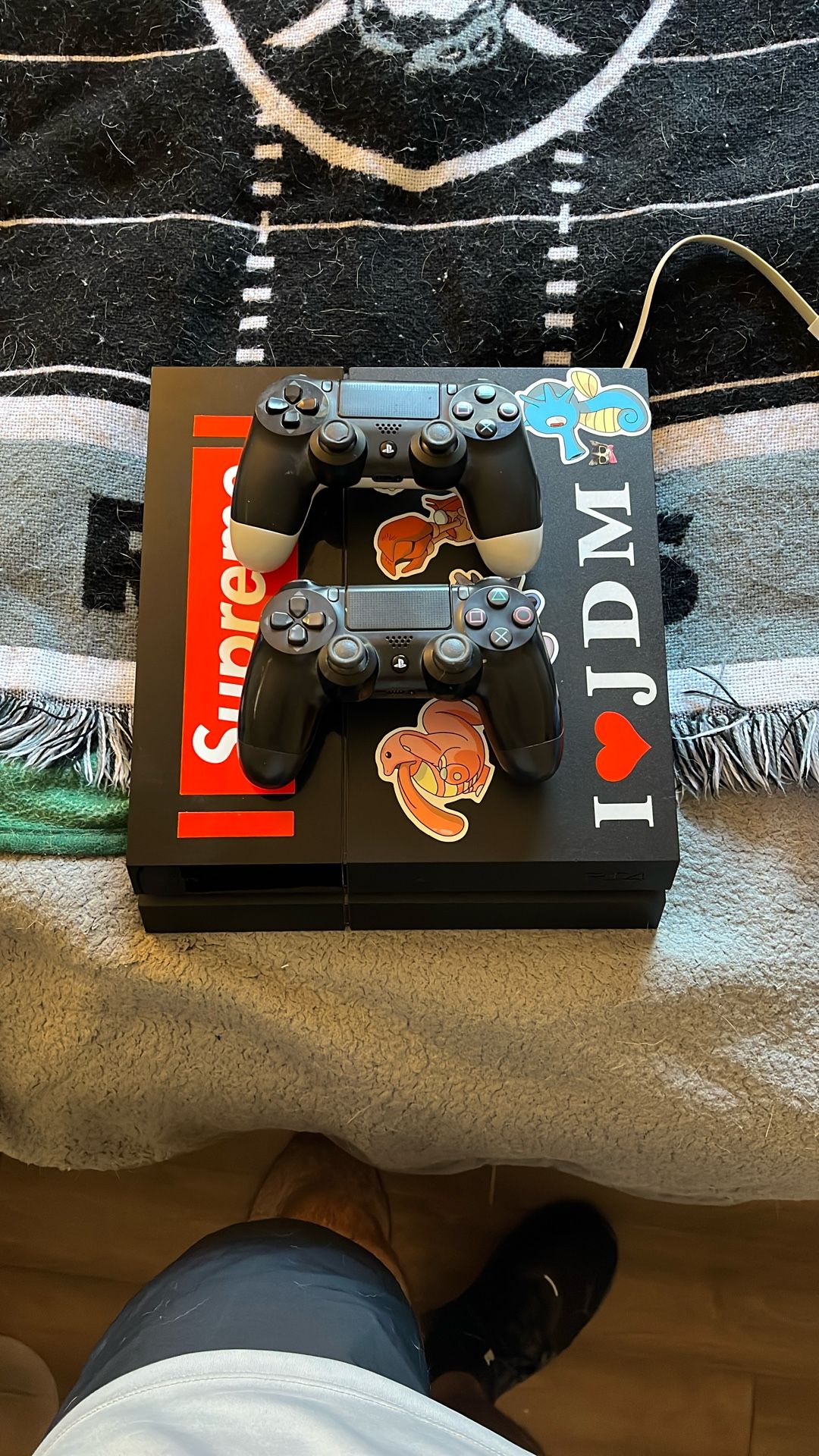 PS4 With 2 Controllers