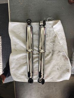 SoCal Speed Shop Chrome Hotrod Shocks Like Moon