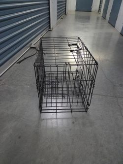 dog cage: small,