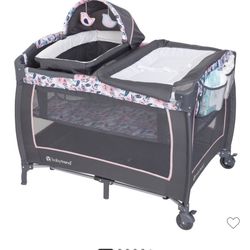 Baby Trend Lil Snooze Deluxe / Nursery Crib {Bluebell}