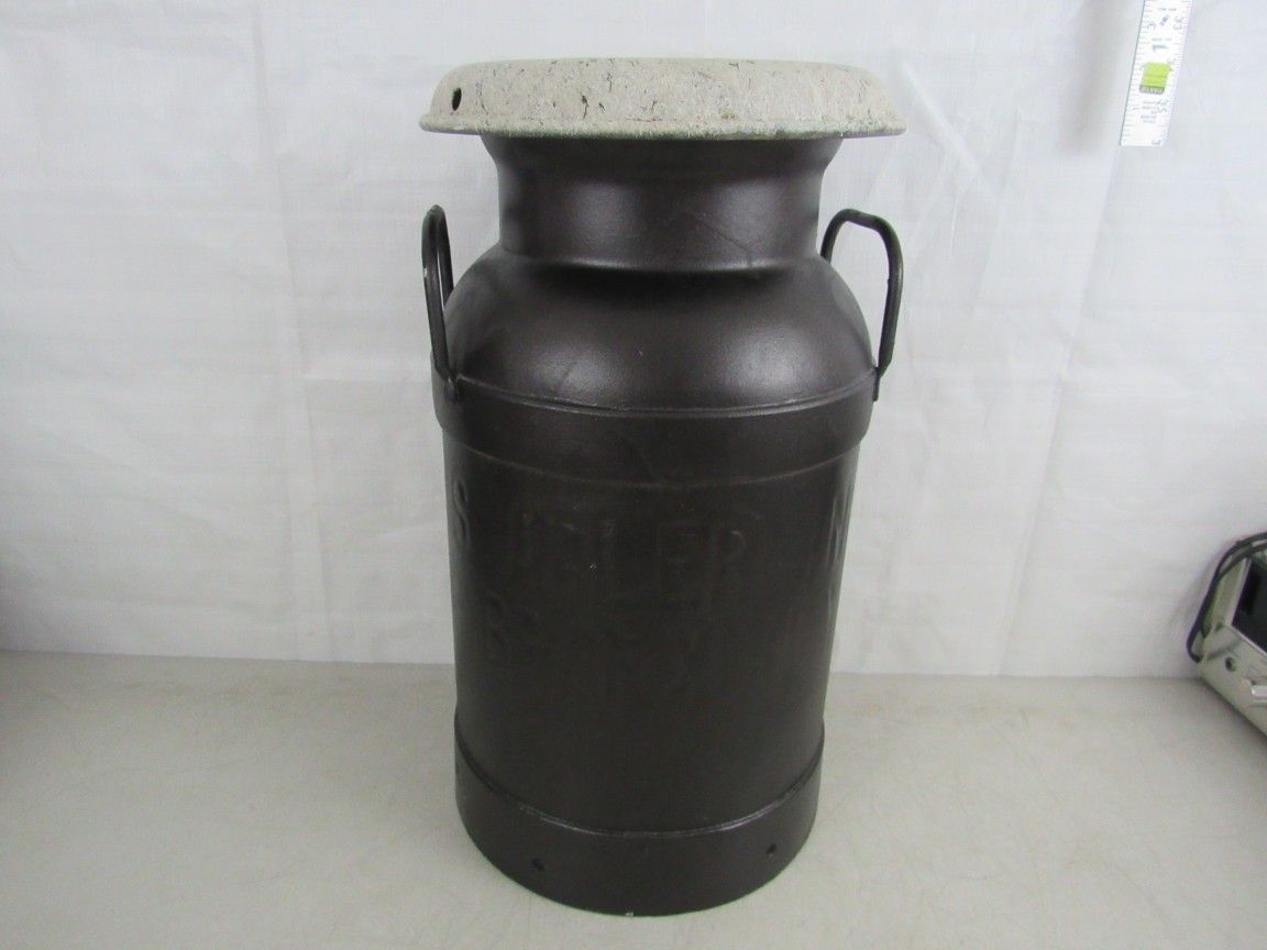 S. Adler Inc. Bronx N.Y. Dairy Milk 5 Gallon Steel Container


