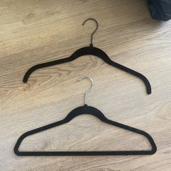 150+ Black Velvet hangers